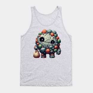 Cute Stone Golem Tank Top